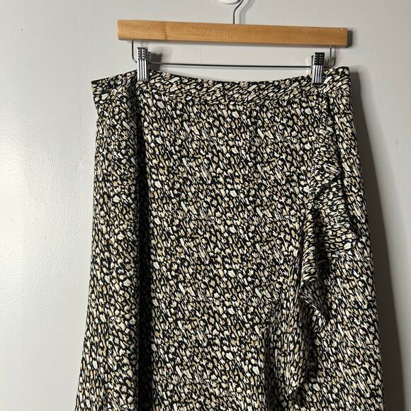 Banana Republic Skirt Fairy Grunge Y2K Midi Skirt Size 8 Asymmetrical Forest - Picture 2 of 6